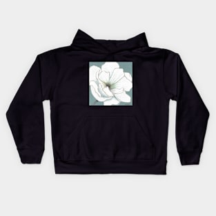 White Magnolia Kids Hoodie